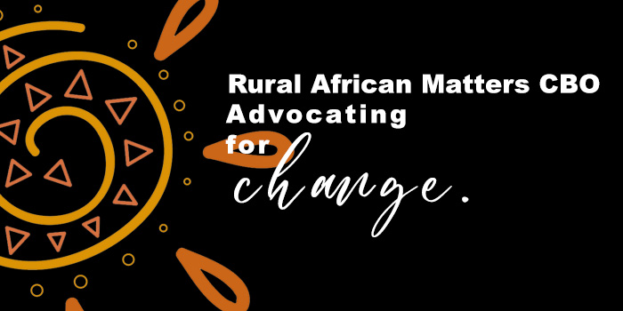 Rural African Matters Topluluğu’nun Parçası Olduk