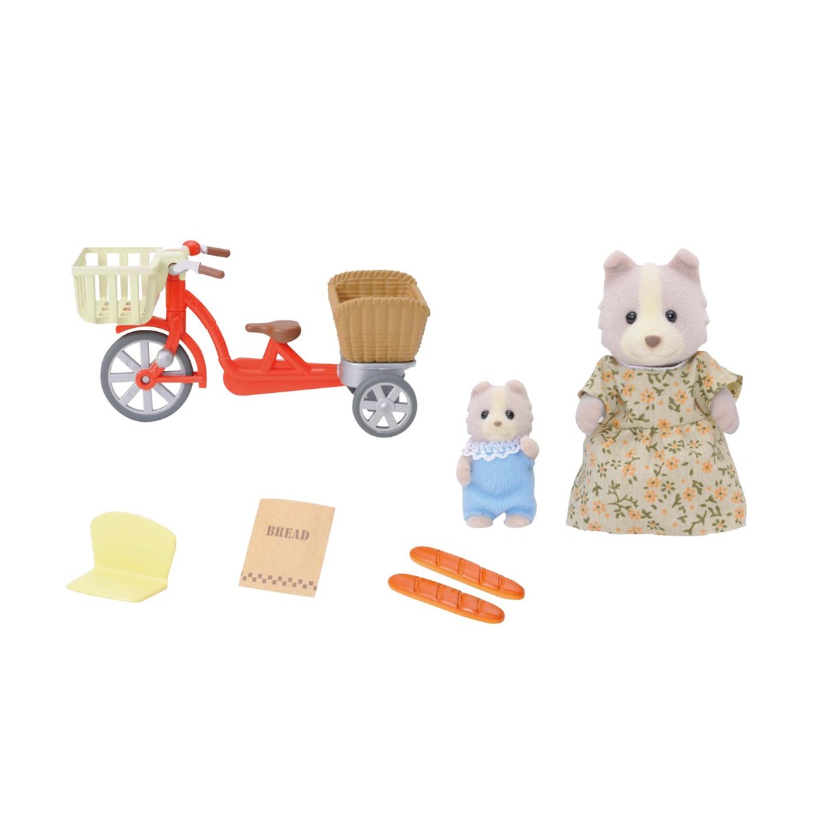 4281 Sylvanian Families, Köpek Ailesi ve Bisikleti, +3 yaş