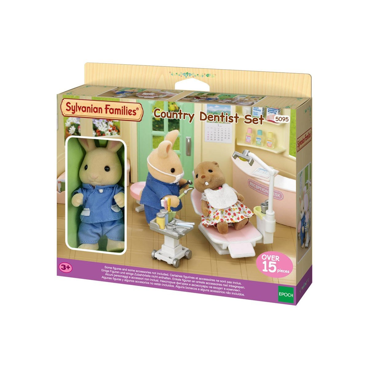 5095 Sylvanian Families, Dişçi Seti, Aksesuarlı +3 yaş