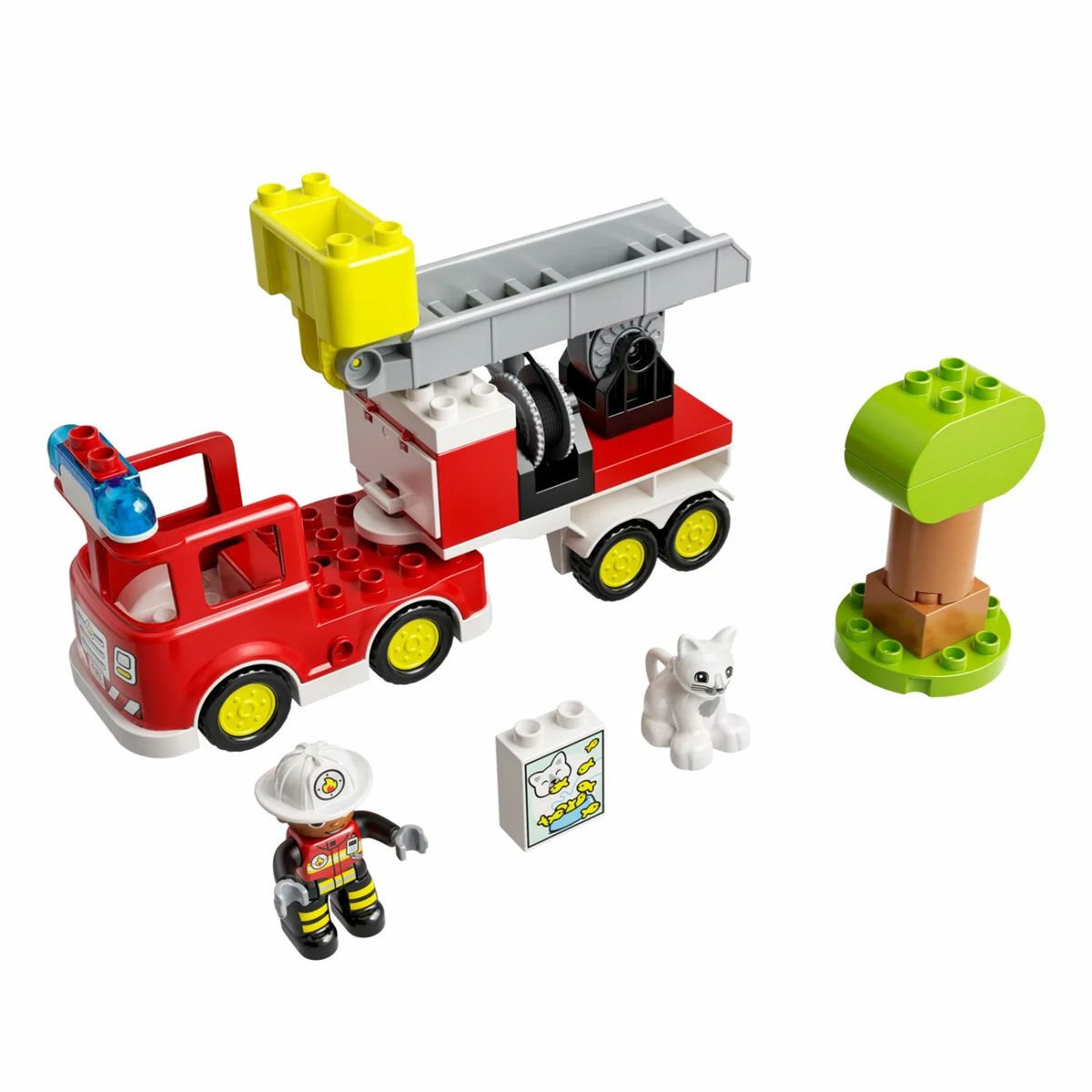 10969 Lego Duplo - İtfaiye Kamyonu,  21 parça +2 yaş