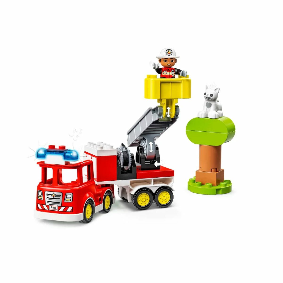 10969 Lego Duplo - İtfaiye Kamyonu,  21 parça +2 yaş