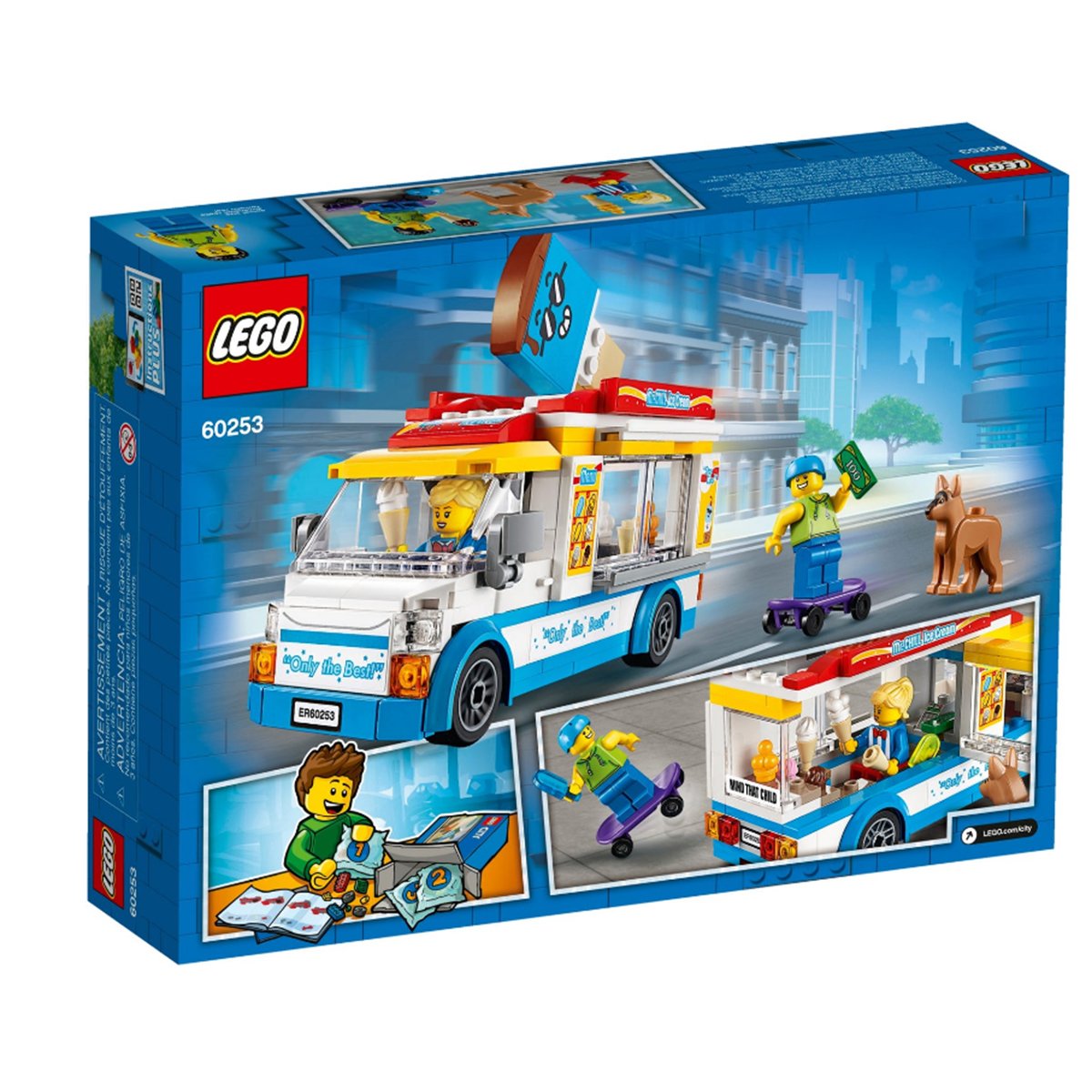 60253 LEGO® City Dondurma Arabası 200 parça +5 yaş