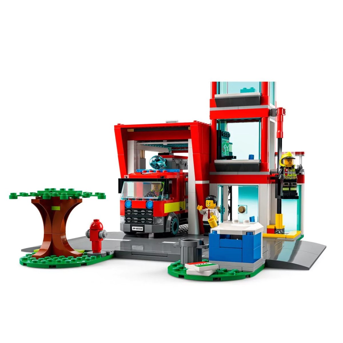 60320 LEGO® City - İtfaiye Merkezi,  540 parça, +6 yaş