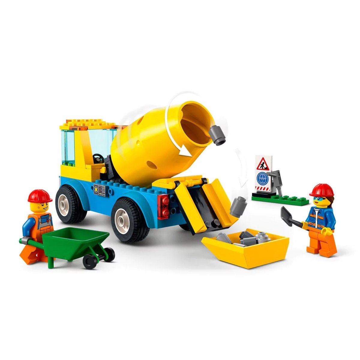 60325 LEGO® City Beton Mikseri 85 parça +4 yaş