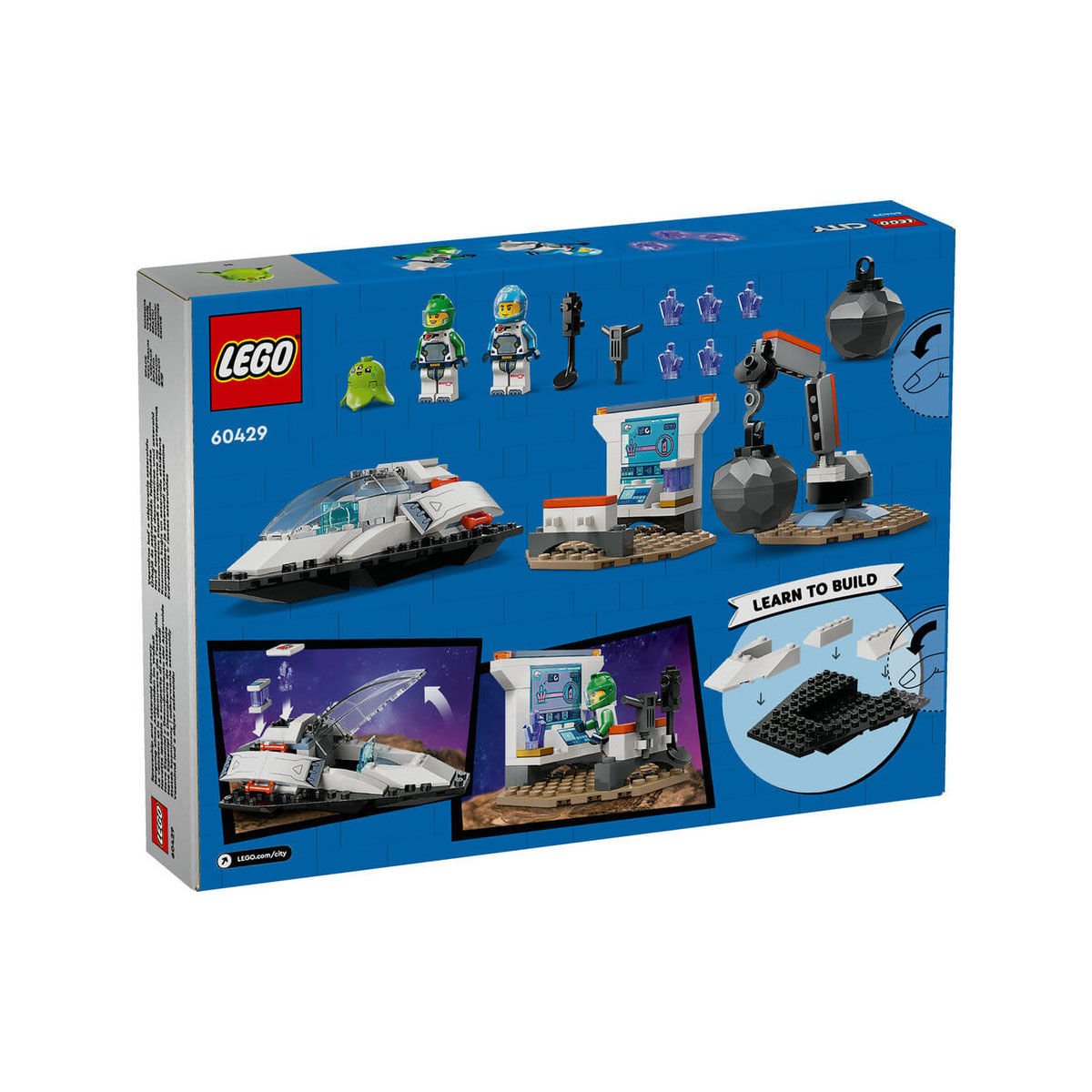 60429 LEGO® City Uzay Gemisi ve Asteroit Keşfi 126 parça +4 yaş