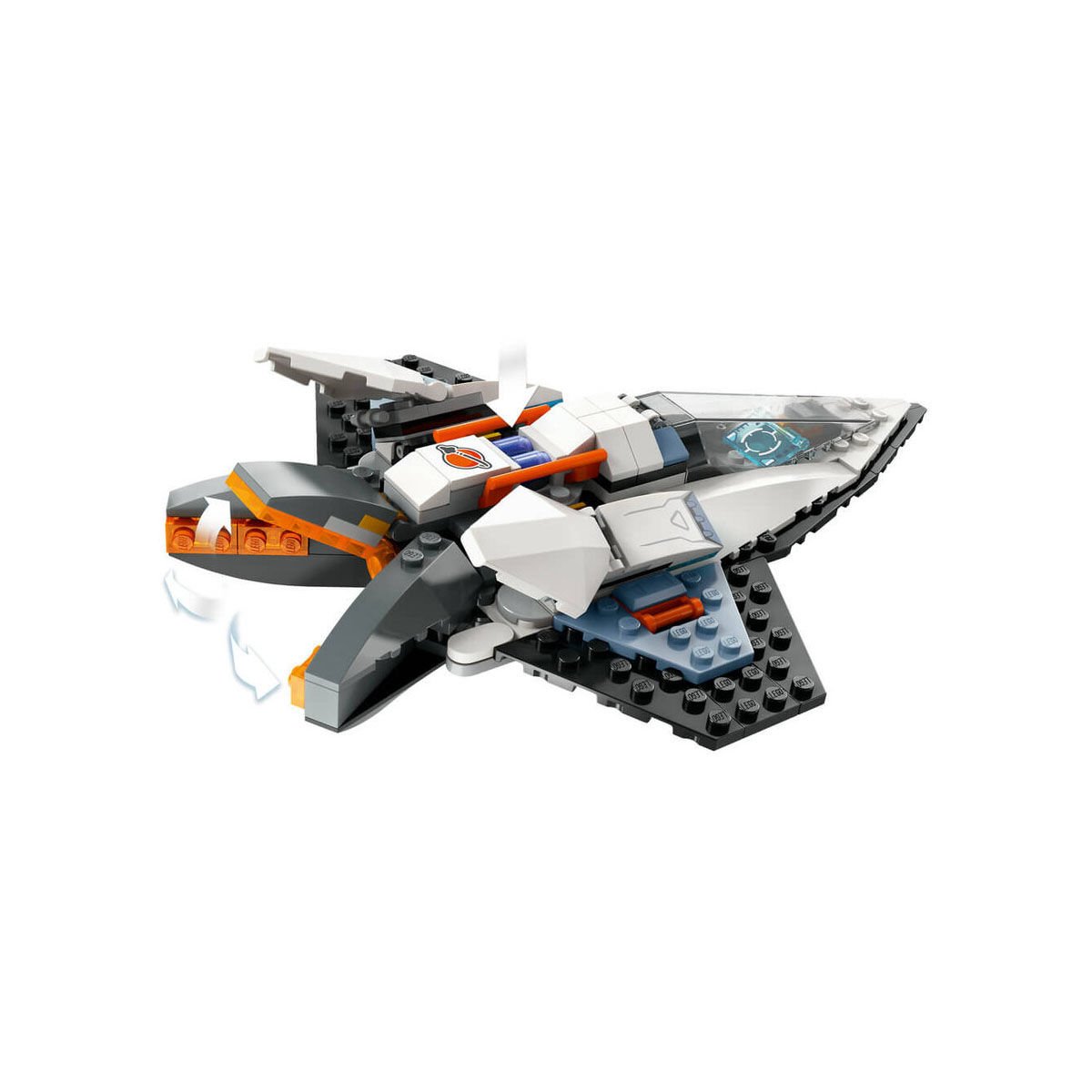 60430 LEGO® City Yıldızlararası Uzay Gemisi 240 parça +6 yaş