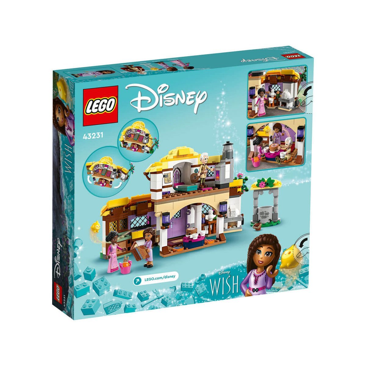 43231 Lego Disney Ashanın Evi 509 parça +7 yaş