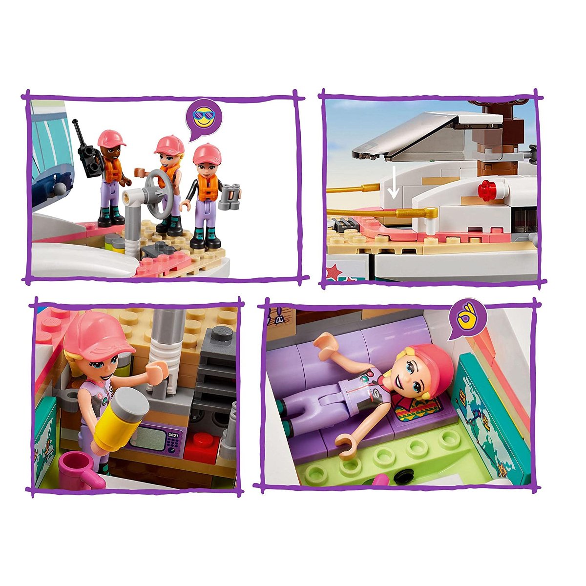 41716 LEGO® Friends - Stephanie’nin Yelkenli Macerası 304 parça +7 yaş