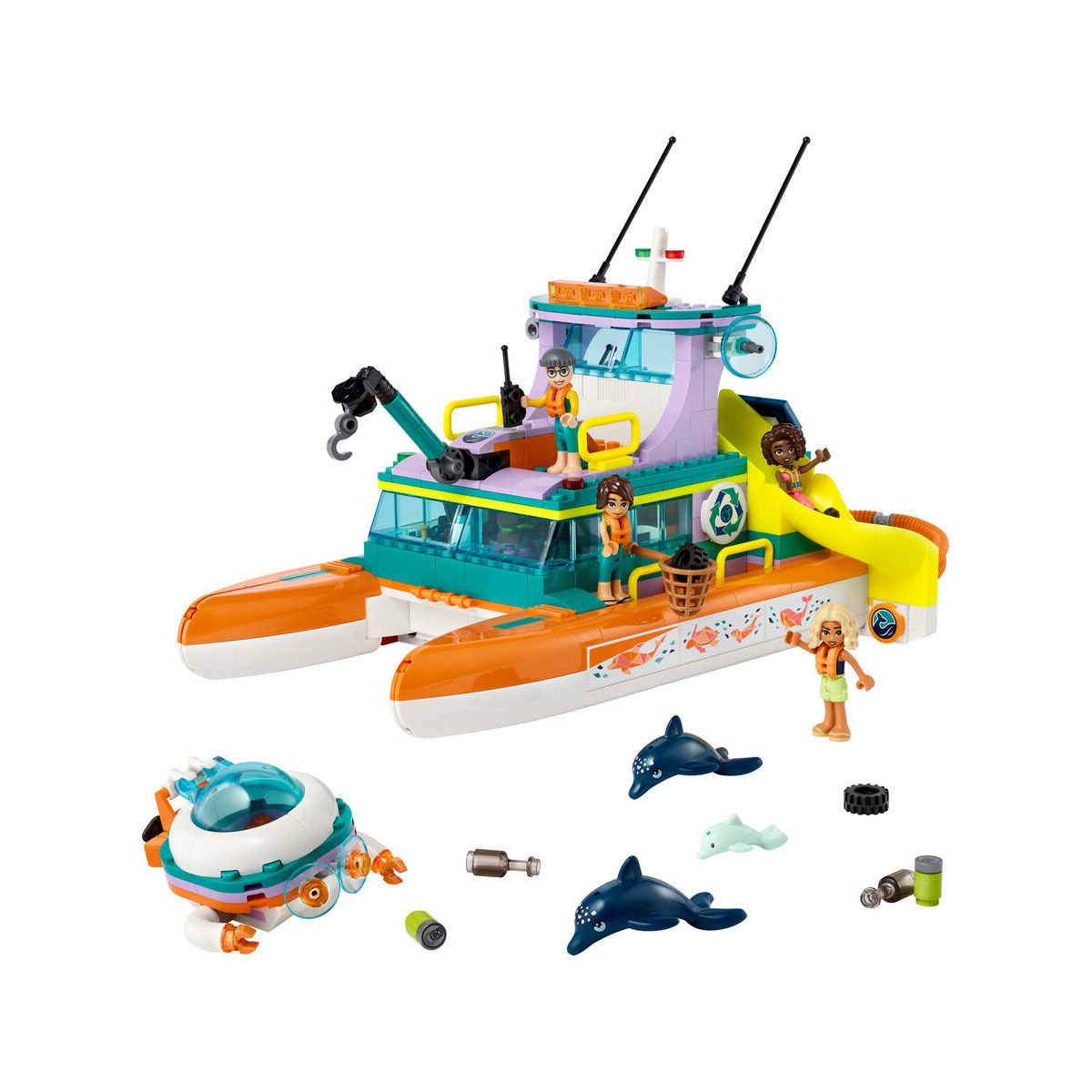 41734 LEGO® Friends - Kurtarma Teknesi 717 parça +7 yaş