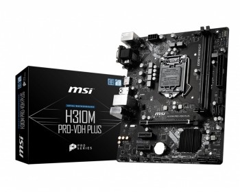 MSI H310M Pro-VDH PLUS DDR4 2666/2133Mhz mATX 1151p Anakart