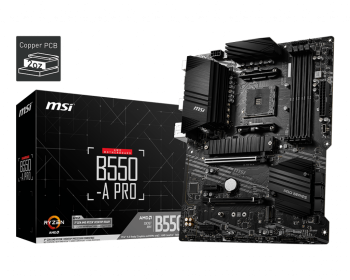 MSI B550-A Pro DDR4 4400(OC)Mhz HDMI/DP ATX AM4 Anakart