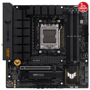 Asus Tuf Gaming B650M-PLUS WIFI DDR5 6400Mhz+(OC) DP HDMI M.2 AM5 Anakart