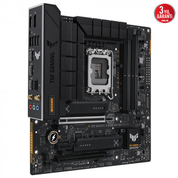 Asus Tuf Gaming B760M-BTF WIFI D4 5333 M.2 HDMI DP 1700p mATX Anakart