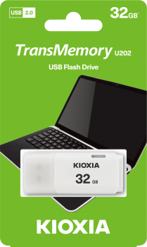 Kioxia 32 GB USB2.0 Beyaz USB Taşınabilir Bellek