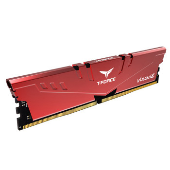 Team T-Force Vulcan Z Red 8GB (1x8GB) 3200MHz CL16 DDR4 Gaming Ram