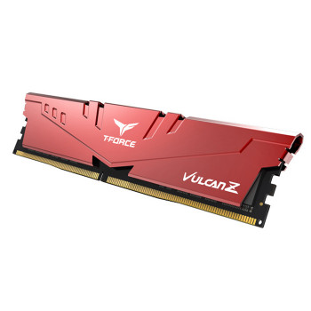 Team T-Force Vulcan Z Red 8GB (1x8GB) 3200MHz CL16 DDR4 Gaming Ram