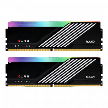 PNY XLR8 Gaming MAKO EPIC-X RGB 32GB (2x16GB) 6400MHz CL40 DDR5 Gaming Ram (MD32GK2D5640040MXRGB)