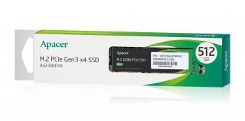 Apacer 512 GB 2100-1500 MB/s M.2 PCIe Gen3x4 SSD