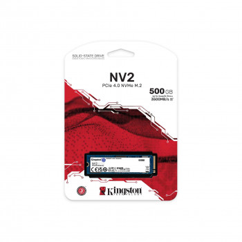 Kingston 500 GB NV2 SNV2S/500G 3500/2100MB/s M.2 NVMe SSD