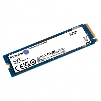 Kingston 500 GB NV2 SNV2S/500G 3500/2100MB/s M.2 NVMe SSD