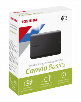 Toshiba Canvio Basics 4 TB 2.5’’ USB3.2 tasınabilir HDD