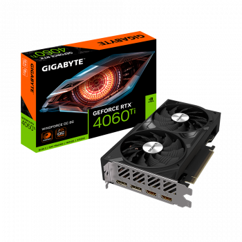 Gigabyte 4060 Ti GV-N406TWF2OC-8GD GDDR6 HDMI DP 128BIT  Ekran Kartı