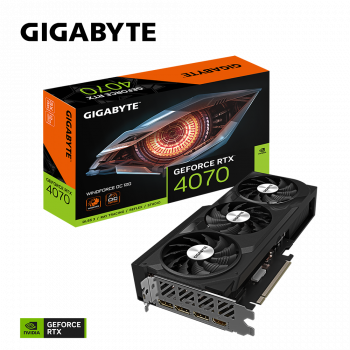 GIGABYTE GV-N4070WF3OC-12GD RTX4070 12GB GDDR6X HDMI DP 192BİT