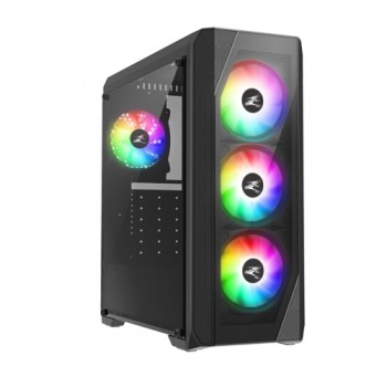 Zalman N5TF 600W 4X RGB Fan Temperli ATX Midi Tower Kasa