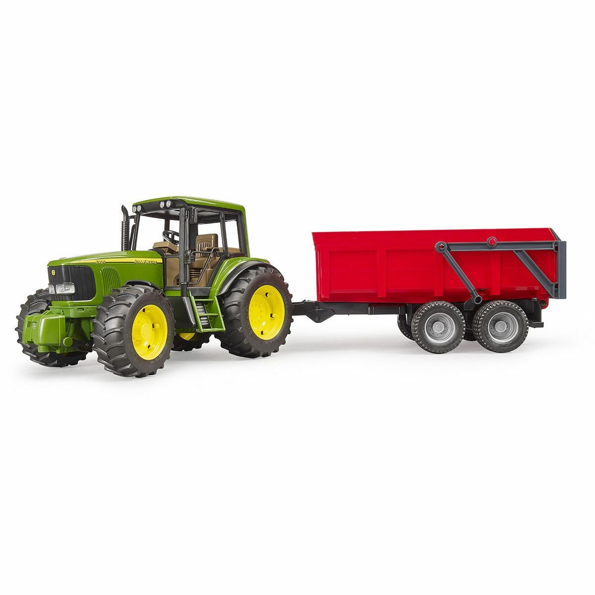 BR02057 John Deere 6920 Traktör + Kırmızı Römork