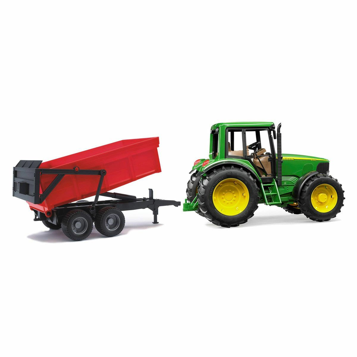 BR02057 John Deere 6920 Traktör + Kırmızı Römork