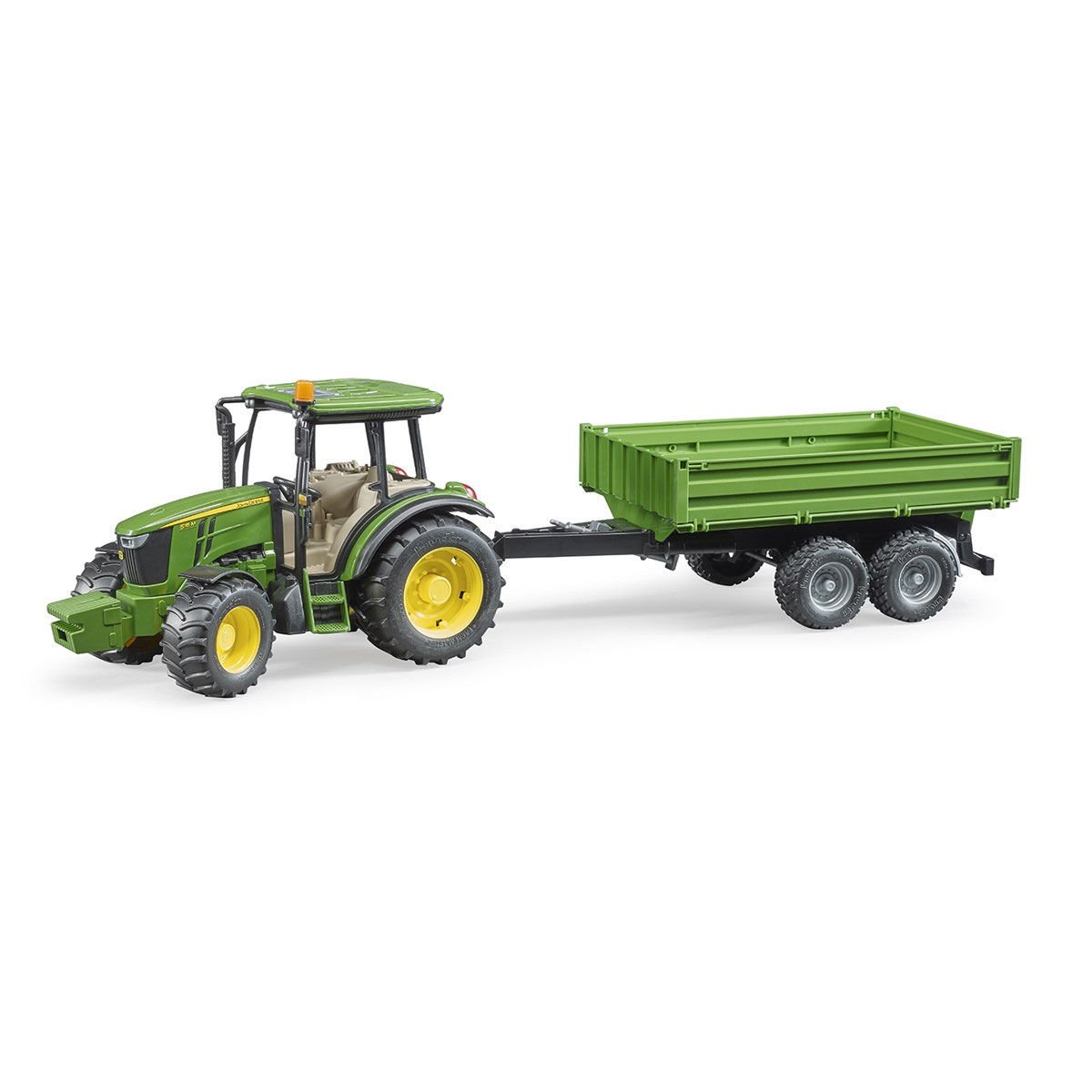 BR02108 John Deere 5115 Traktör + Römork