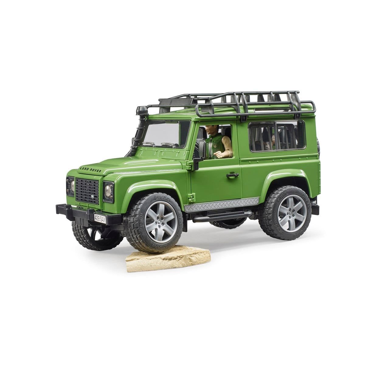 BR02587 Land Rover Arazi Aracı ve Avcı ile Av Köpeği