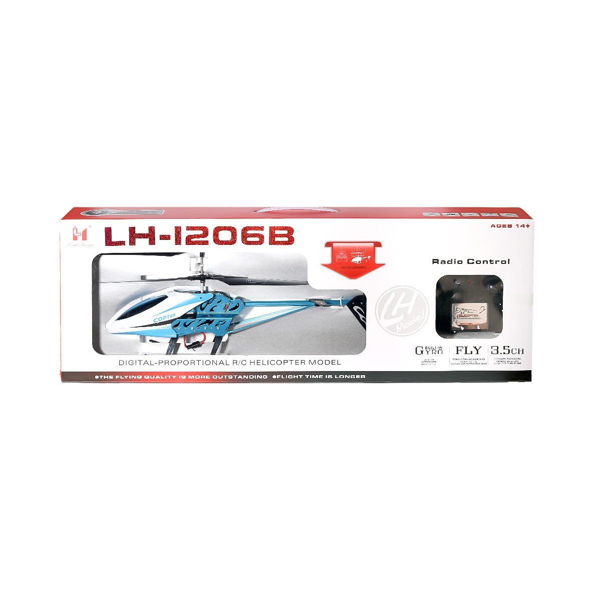 LH-1206 Kumandalı 3.5 Kanal Helikopter -Can