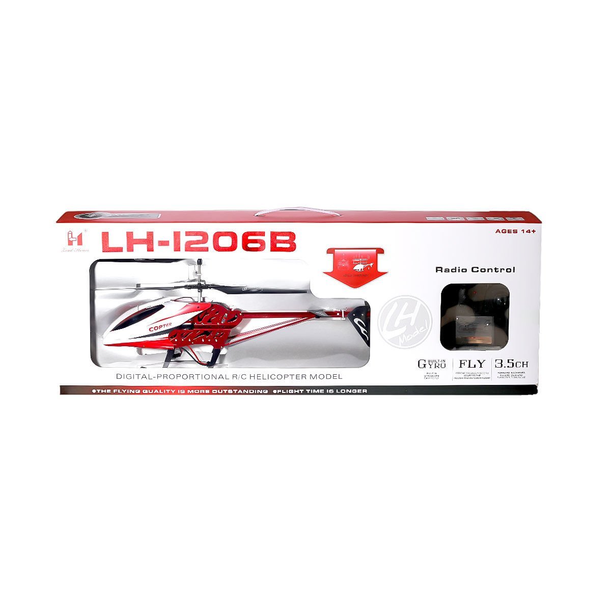 LH-1206 Kumandalı 3.5 Kanal Helikopter -Can