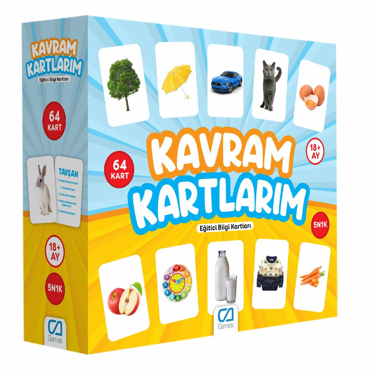 402 CAKRT-5175 Kavram Kartlarım - CA Games