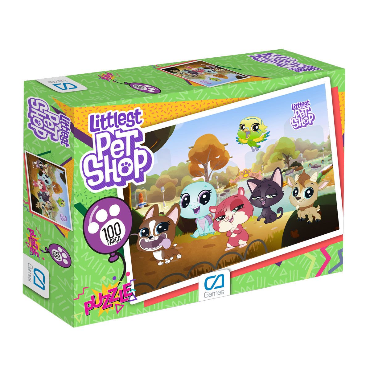 5011 CA100-5011 Litlest Petshop 100 Parça Puzzle -CA Puzzle