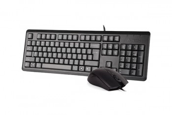 A4 Tech KR-9276 USB Q Standart Klavye+Optik Mouse