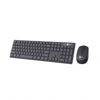 LENOVO LECOO KM2001 KLAVYE  MOUSE KABLOSUZ SET SİYAH