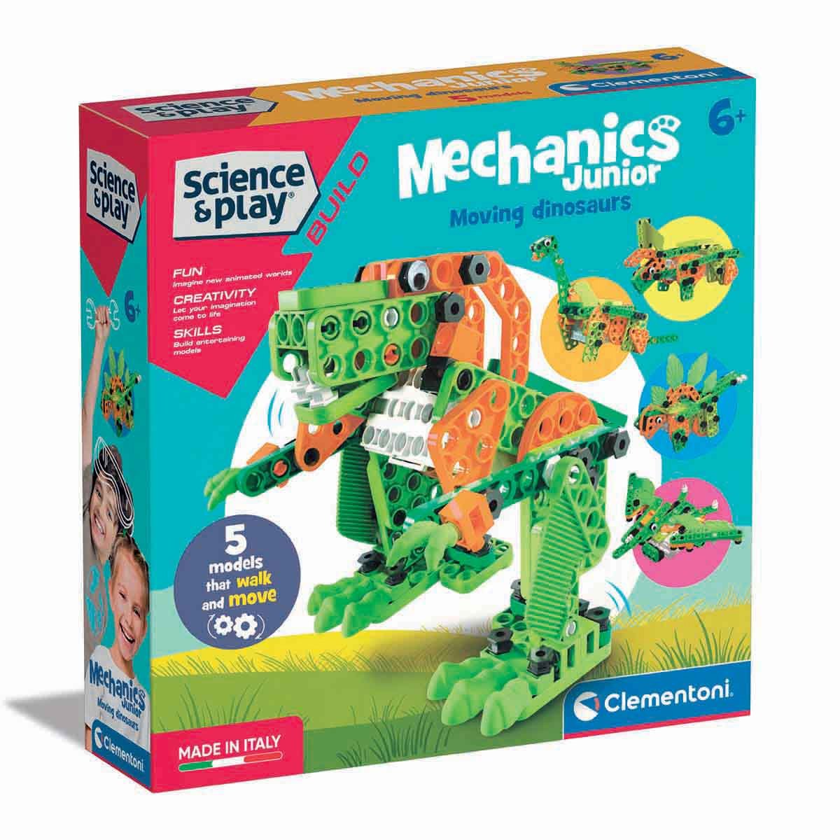 75061TR Mechanics Junior Hareketli Dinozorlar - Mekanik Laboratuvarı +6 yaş