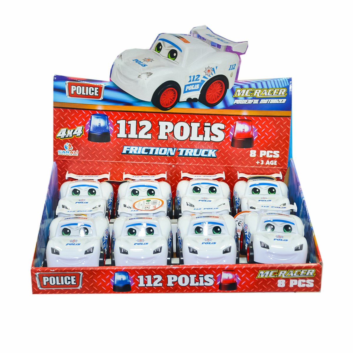 CNL-1455 Polis Araba - Can Ali Toys