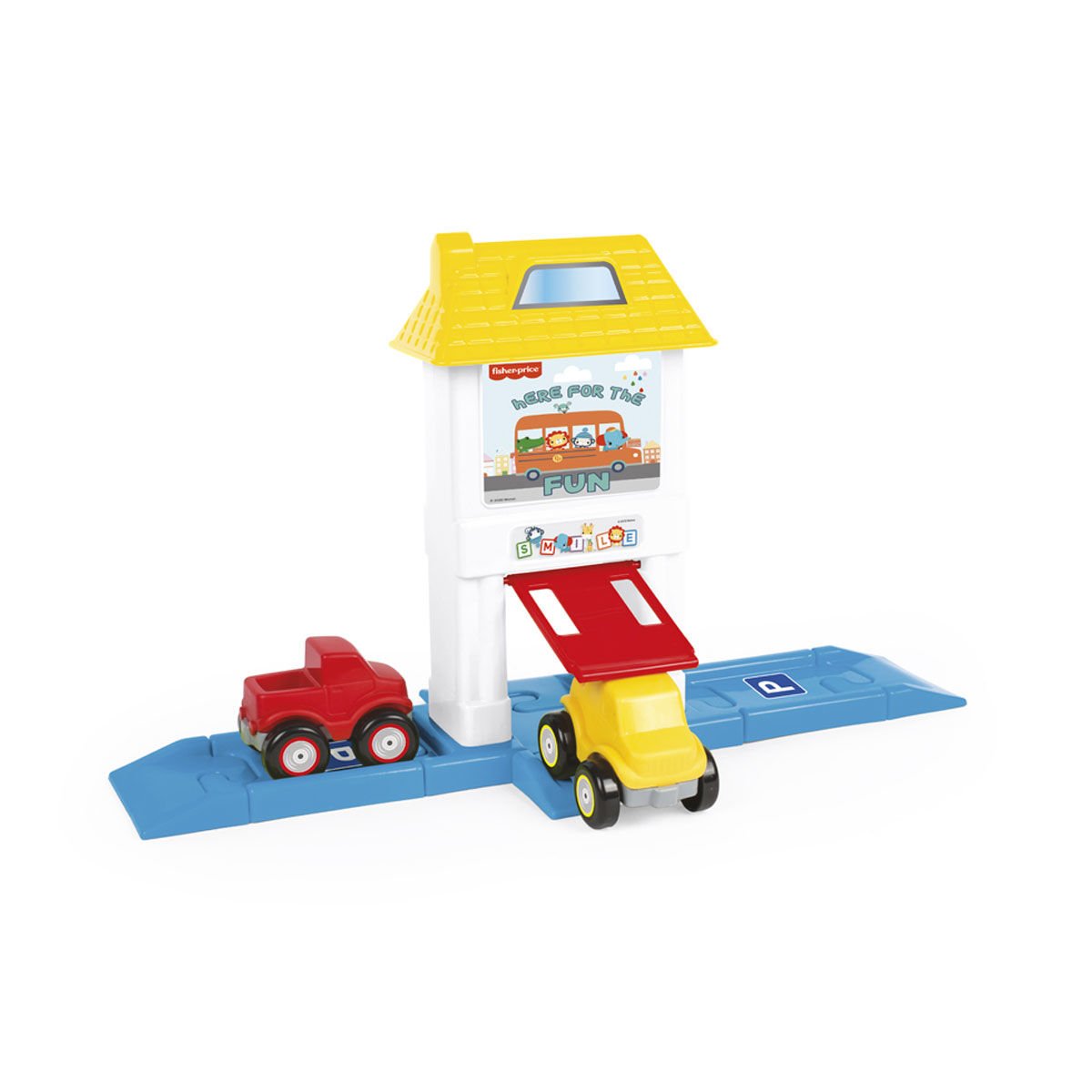 1824 Fisher Price Kapılı Yol Seti -Dolu