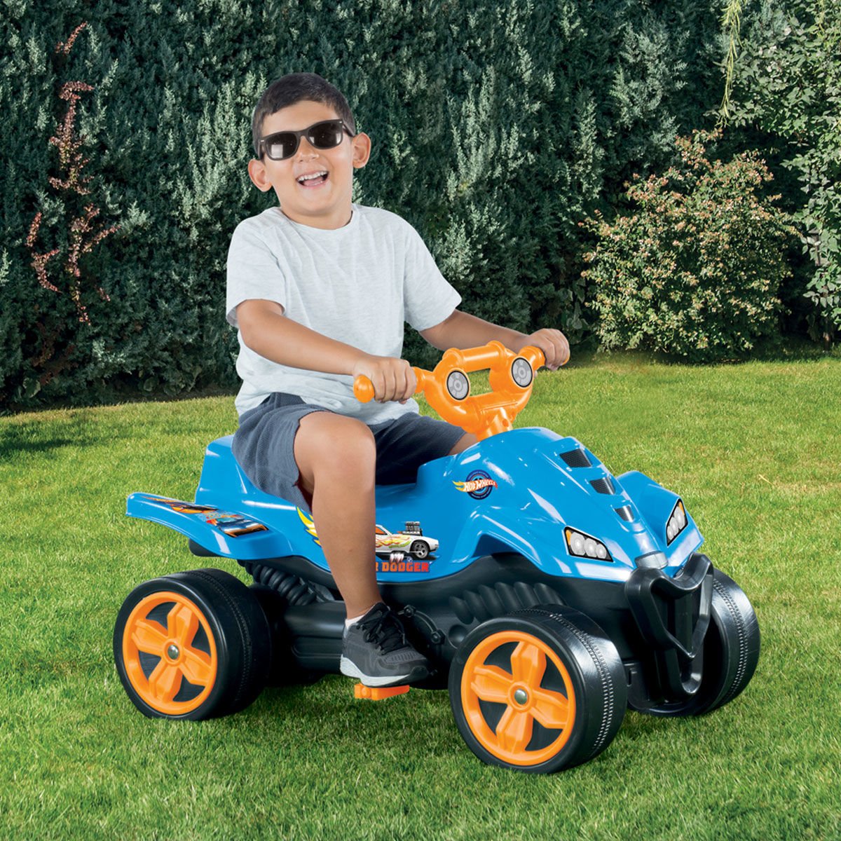 2365 Hot Wheels Pedallı Quad ATV -Dolu