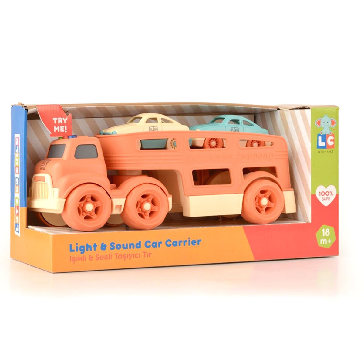 LC-31022 Sesli ve Işıklı Taşıyıcı Tır 3 Parça -Let’s Be Child