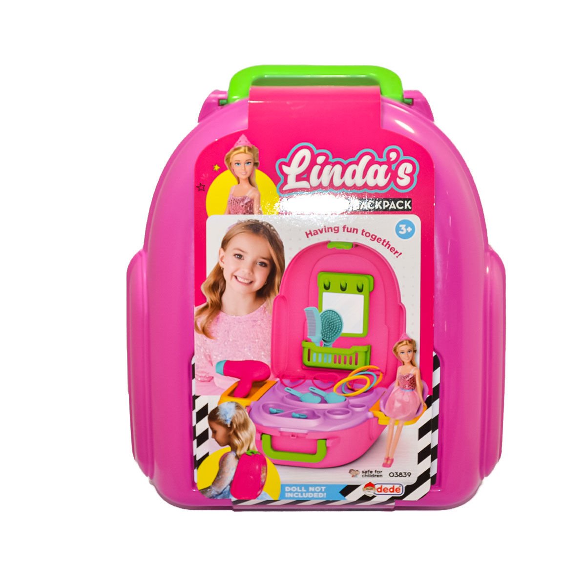 03839 Linda’nın Güzellik Set Sırt Çantası - Fen Toys