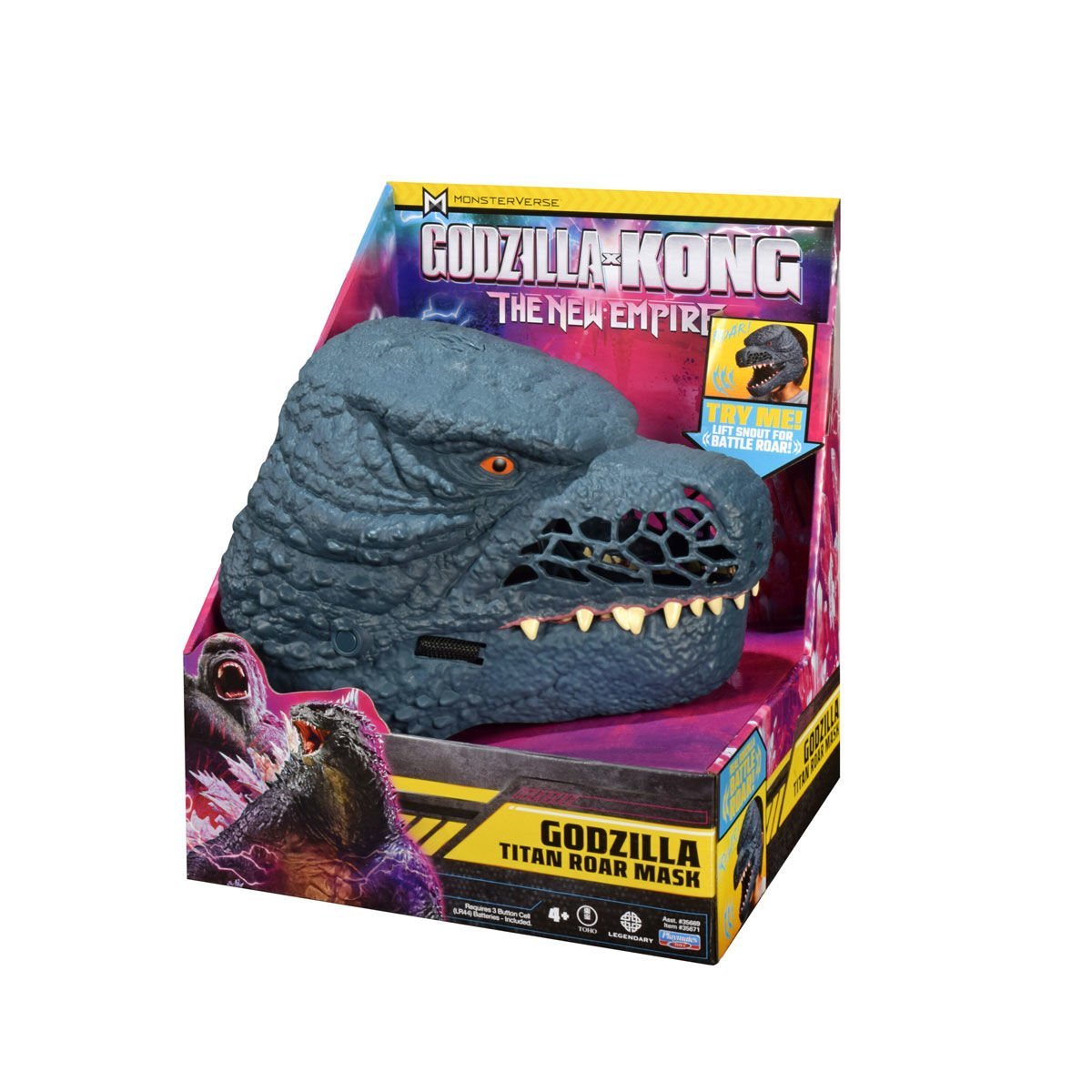 MN306000 Godzilla vs. Kong Sesli Maske - 35699