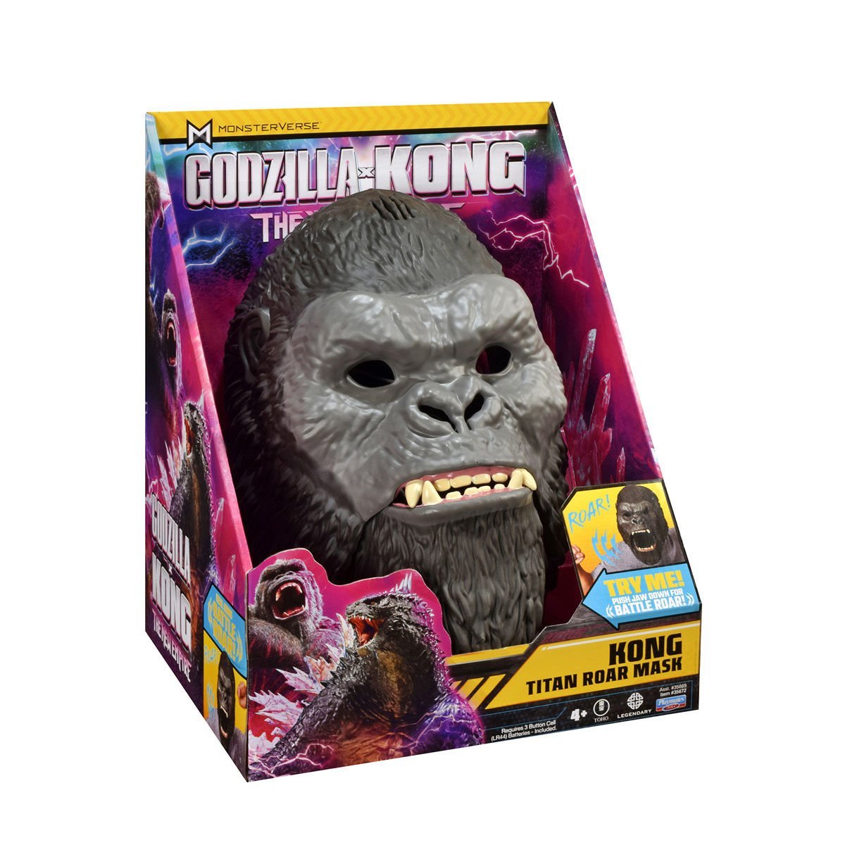 MN306000 Godzilla vs. Kong Sesli Maske - 35699