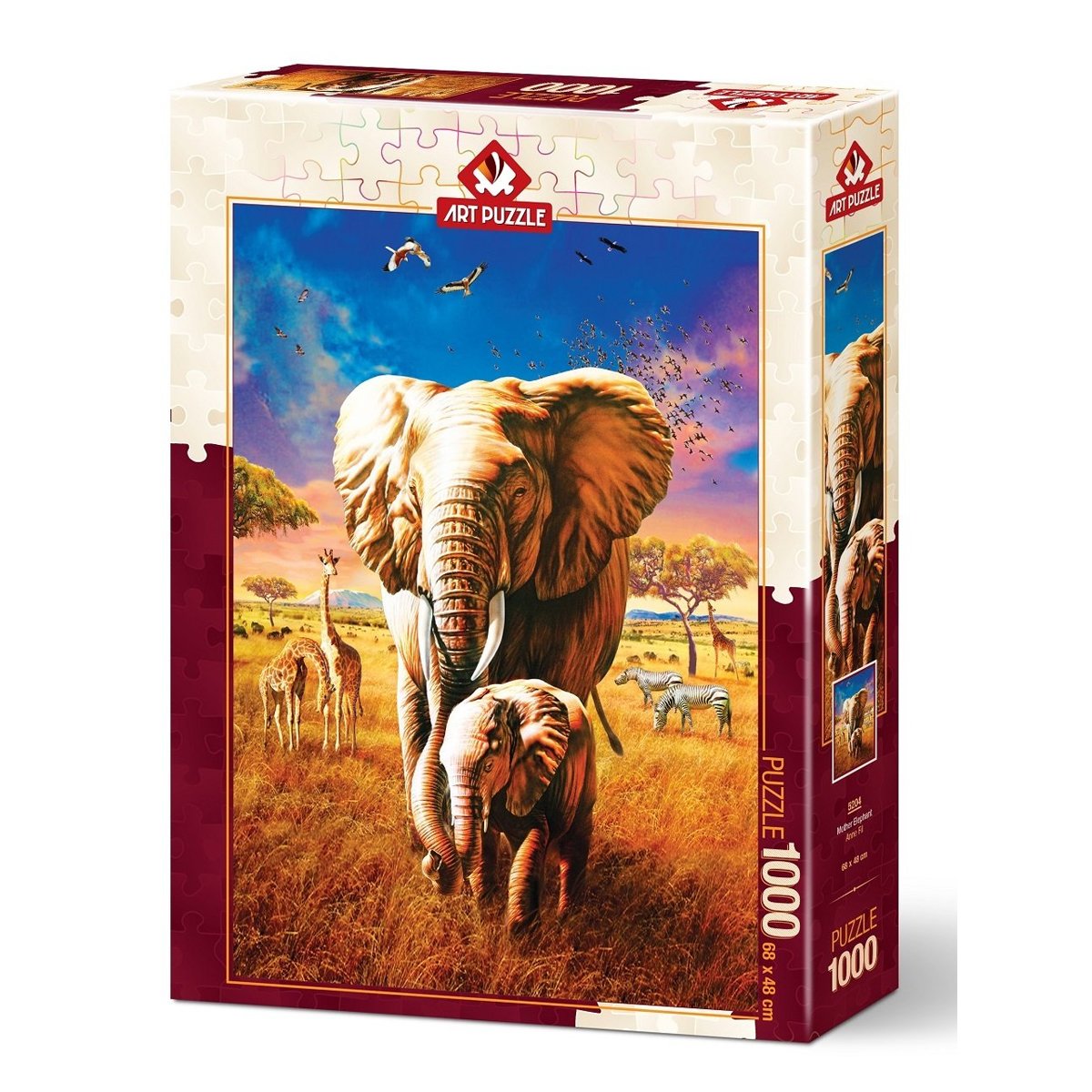 5204 Art Puzzle, Anne Fil 1000 Parça Puzzle