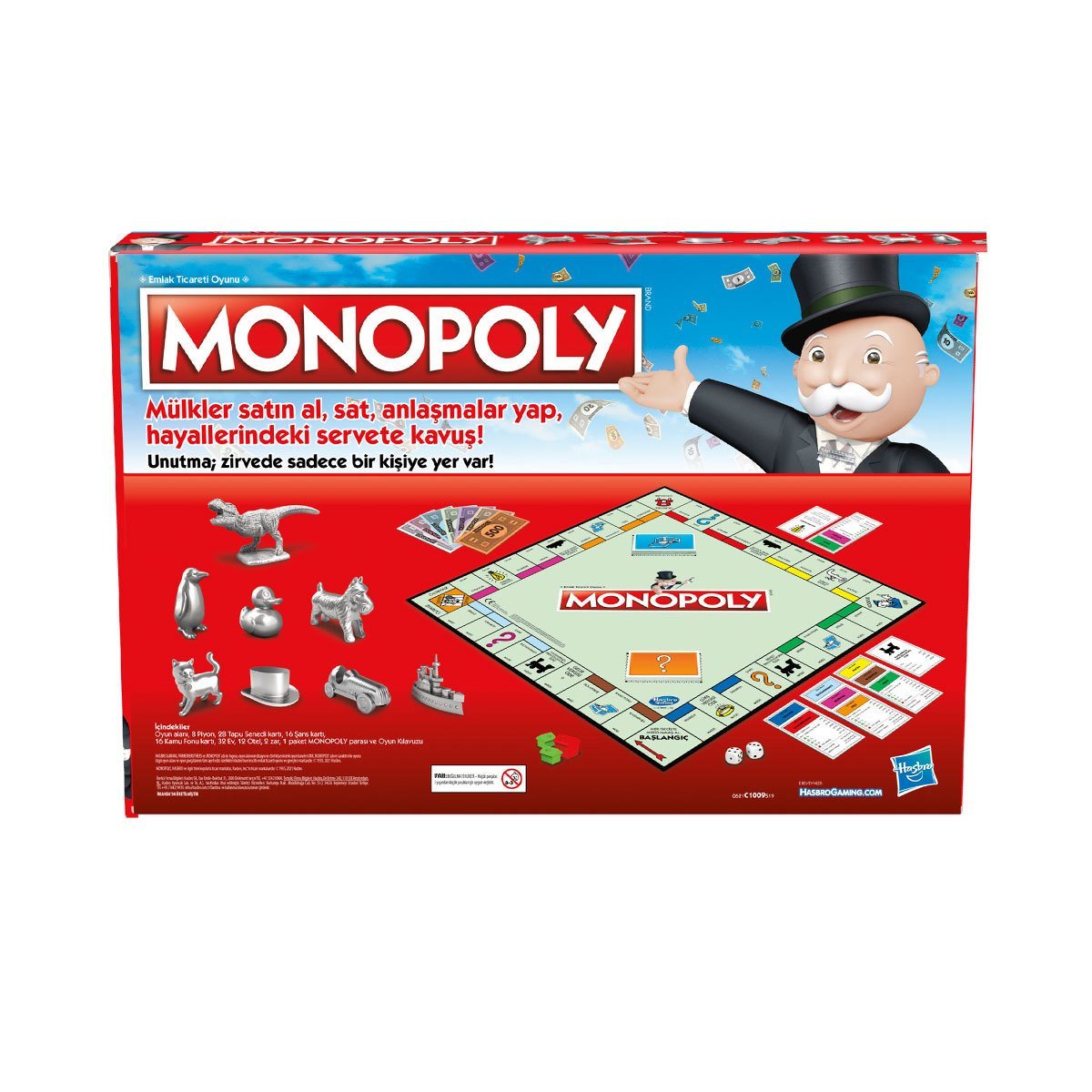 C1009 Hasbro Gaming - Monopoly +8 yaş