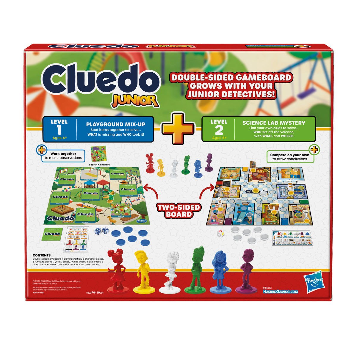 F6419 Hasbro Gaming - Cluedo Junior +4 yaş