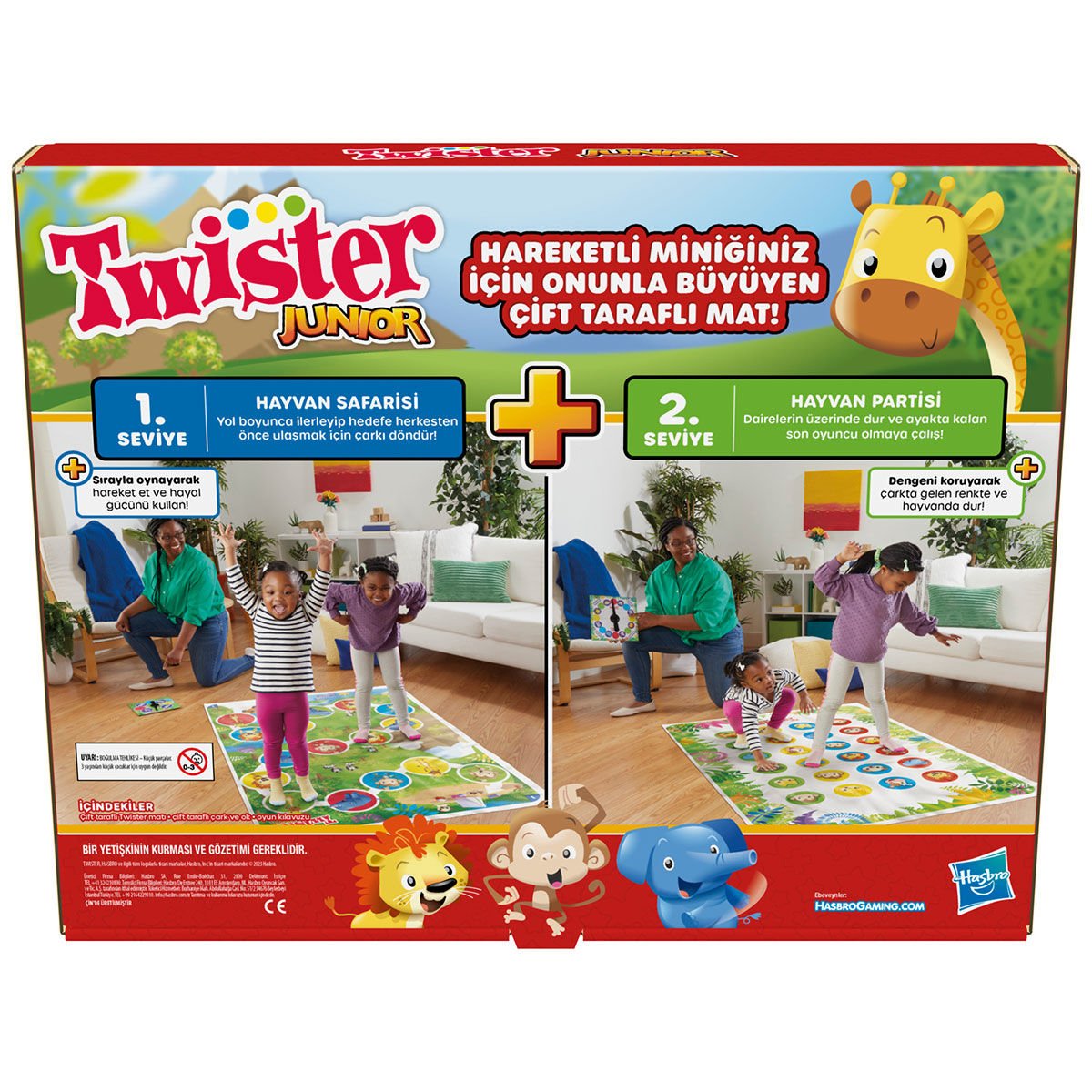 F7478 Hasbro Gaming - Twister Junior +3 yaş